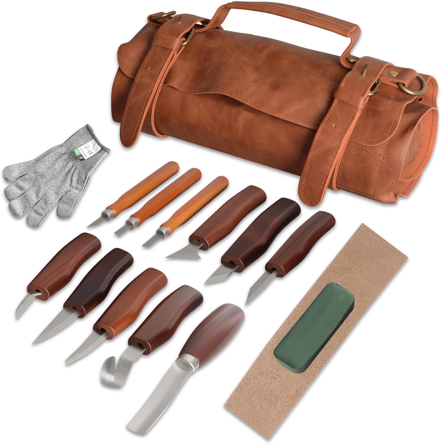 Woodworking Kits For Beginners - Kit profissional de escultura em madeira