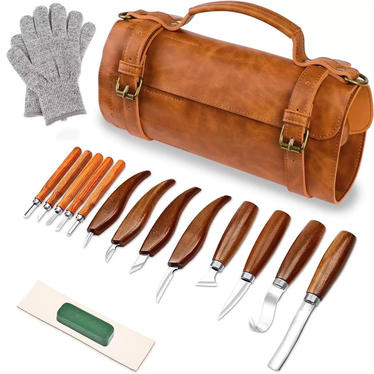 Woodworking Kits For Beginners - Kit de Escultura em Madeira: Conjunto