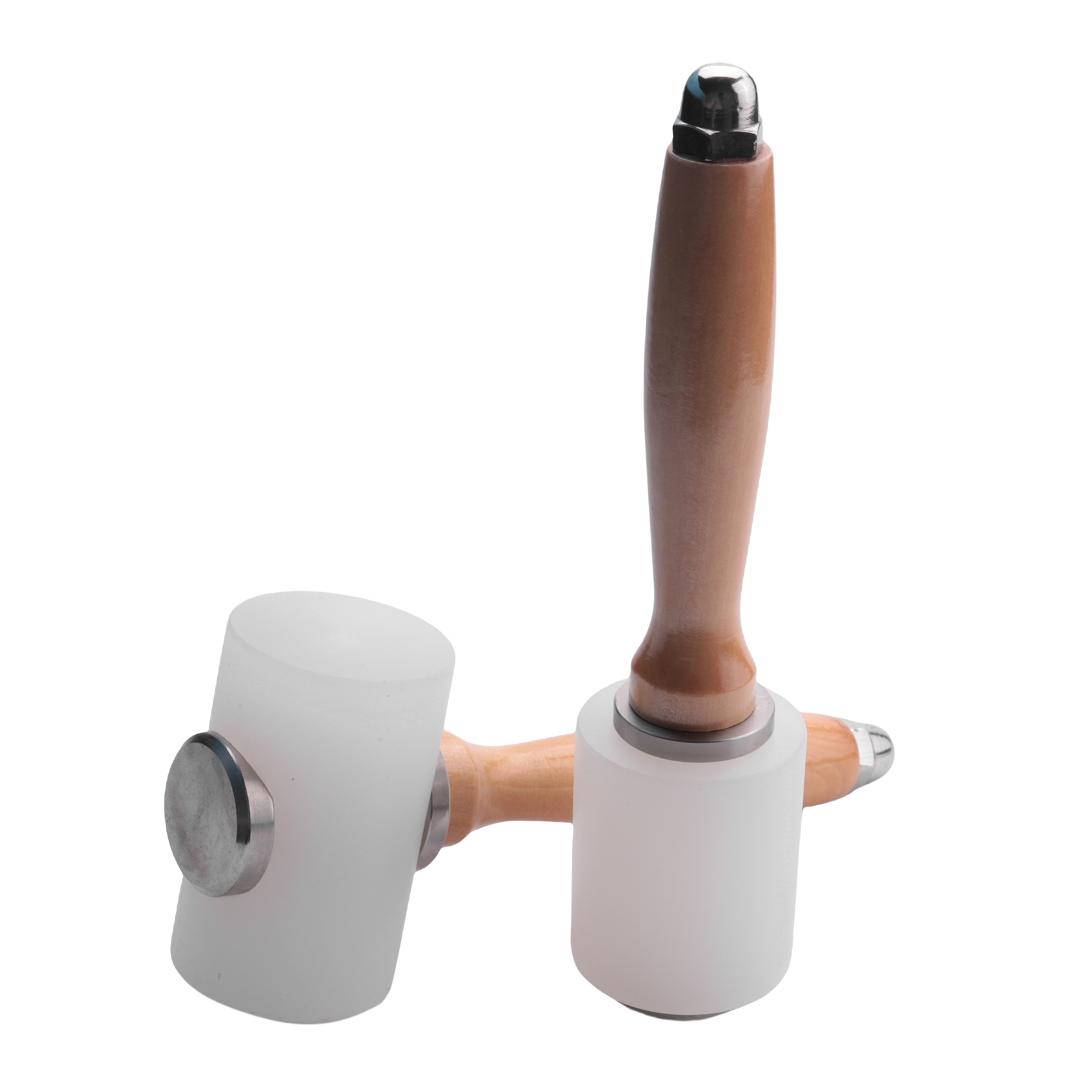 Wooden Mallet Carving - Martelo de Couro A98E-2 Peças, Martelo