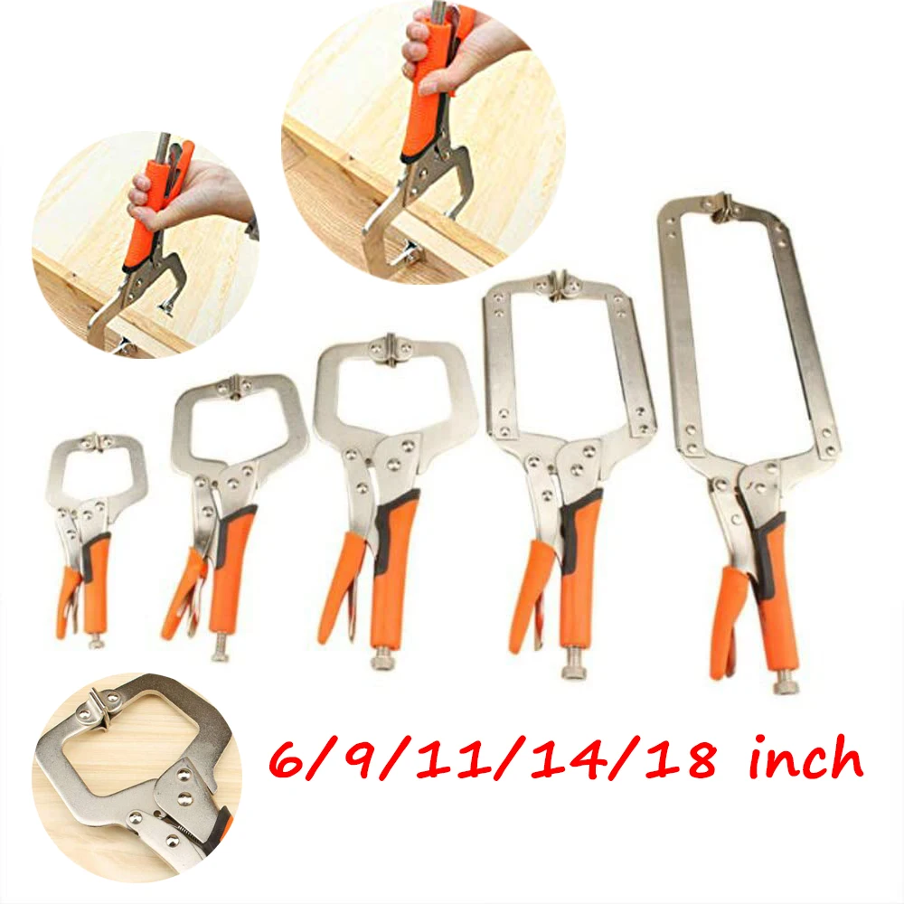 Woodworking Vise Types - Grampos de Fixação Tipo C de