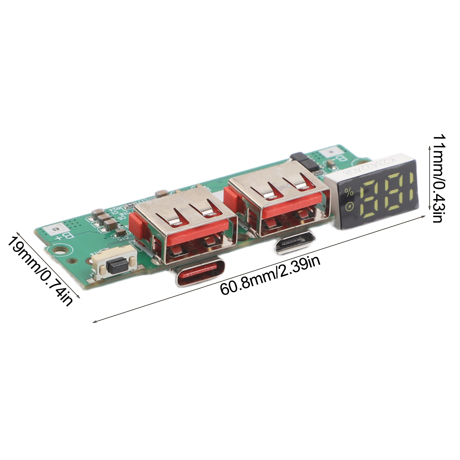 Woodworking Qc - Módulo de Carregamento Rápido de 22.5W