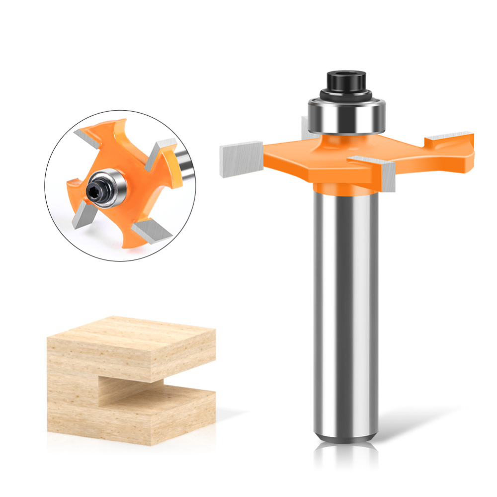 Router Bits For Woodworking - Fresa de ranhura em T de