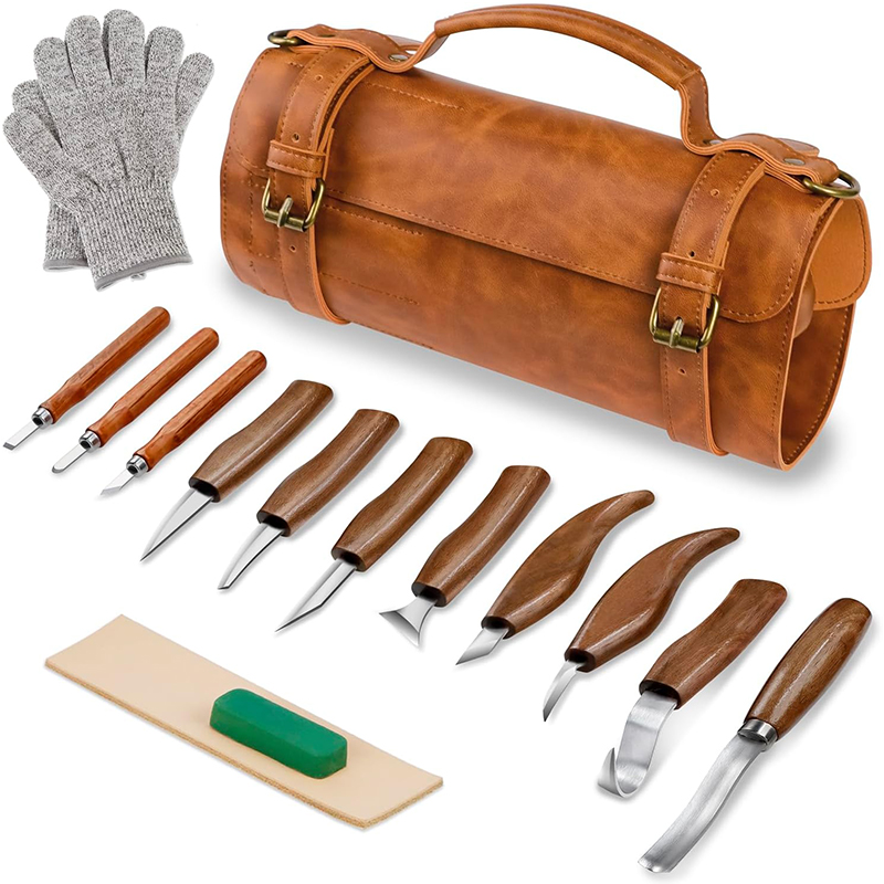 Woodworking Kits For Beginners - Kit de Escultura em Madeira: Conjunto