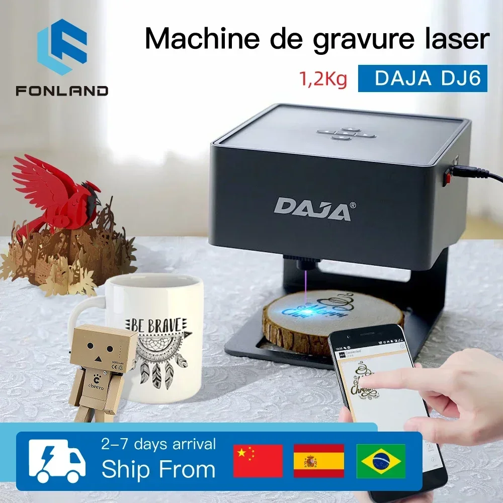 Woodworking Logo - Fonland dj6 gravador a laser cnc