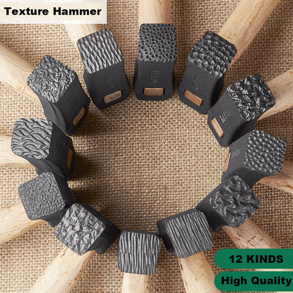 Wooden Mallet Carving - Martelo de Texturização para Joias com