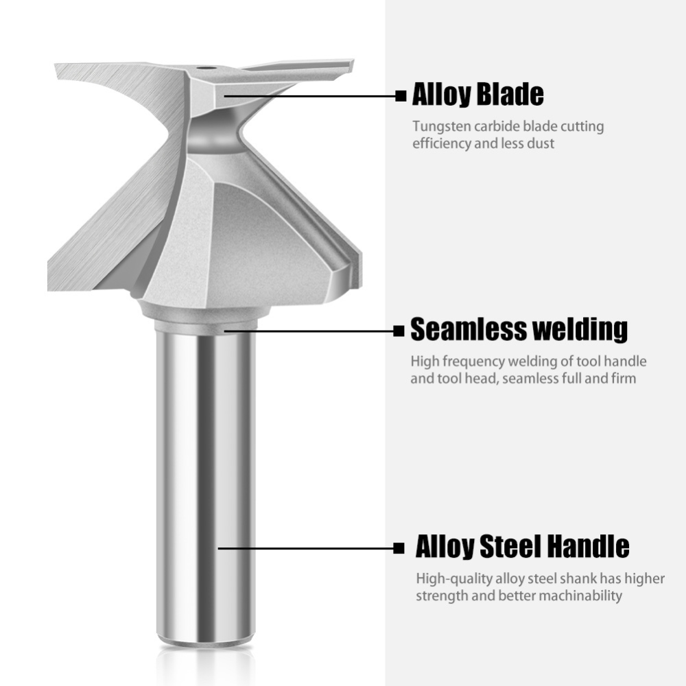 Fresa de Tupia para União de E - Router Bits For Woodworking avaliação e preço