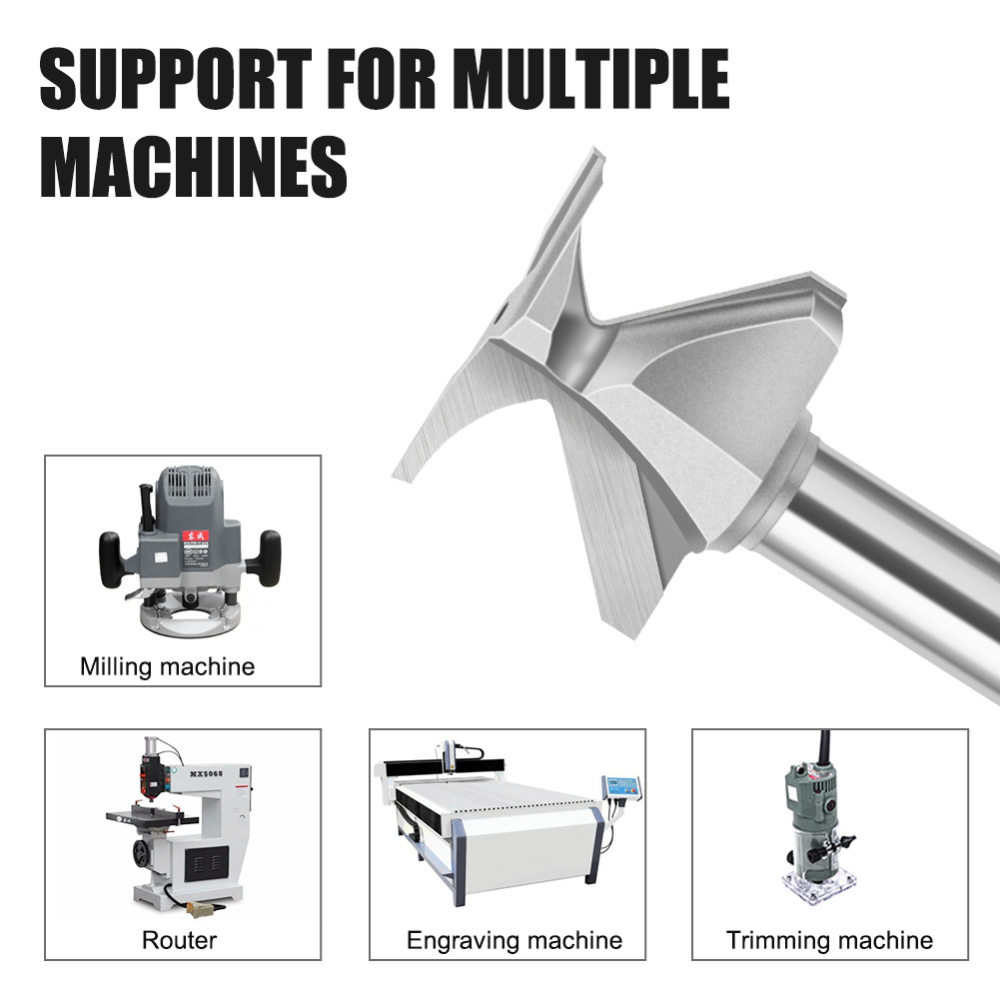 Fresa de Tupia para União de E - Router Bits For Woodworking avaliação e preço