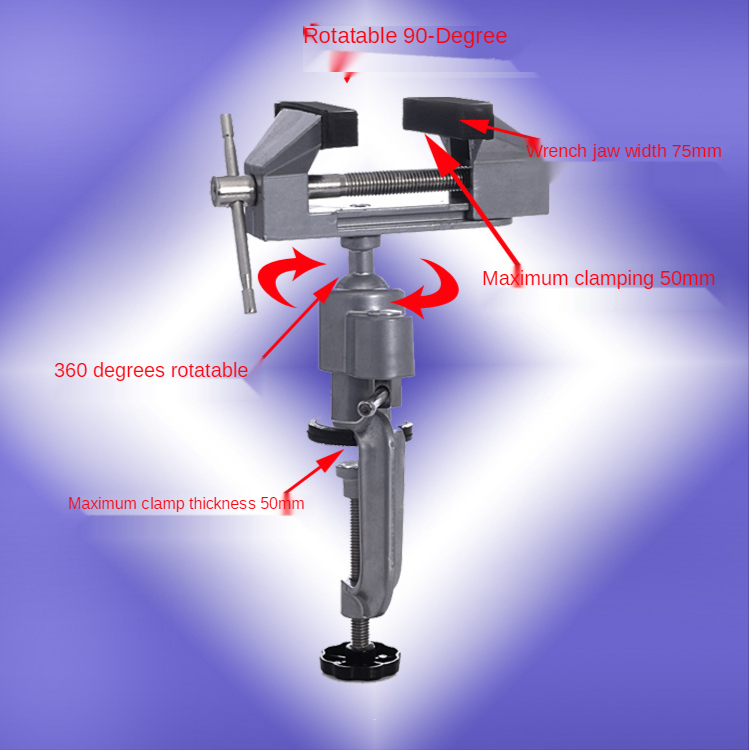 Torno de mesa 360 graus de rot - Woodworking Vise Types avaliação e preço