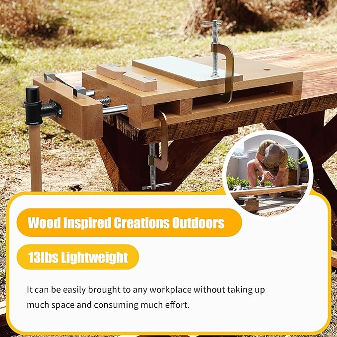 Bancada de Trabalho em Madeira - Woodworking Vise Types avaliação e preço