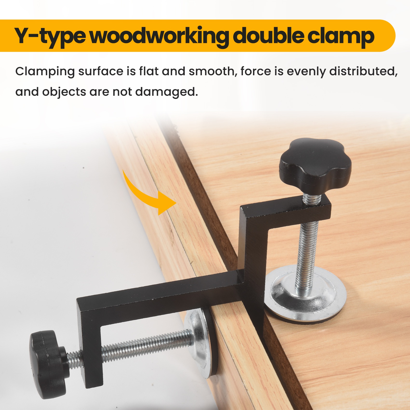 Grampo de Madeira Tipo Y A93Z  - Woodworking Vise Types avaliação e preço