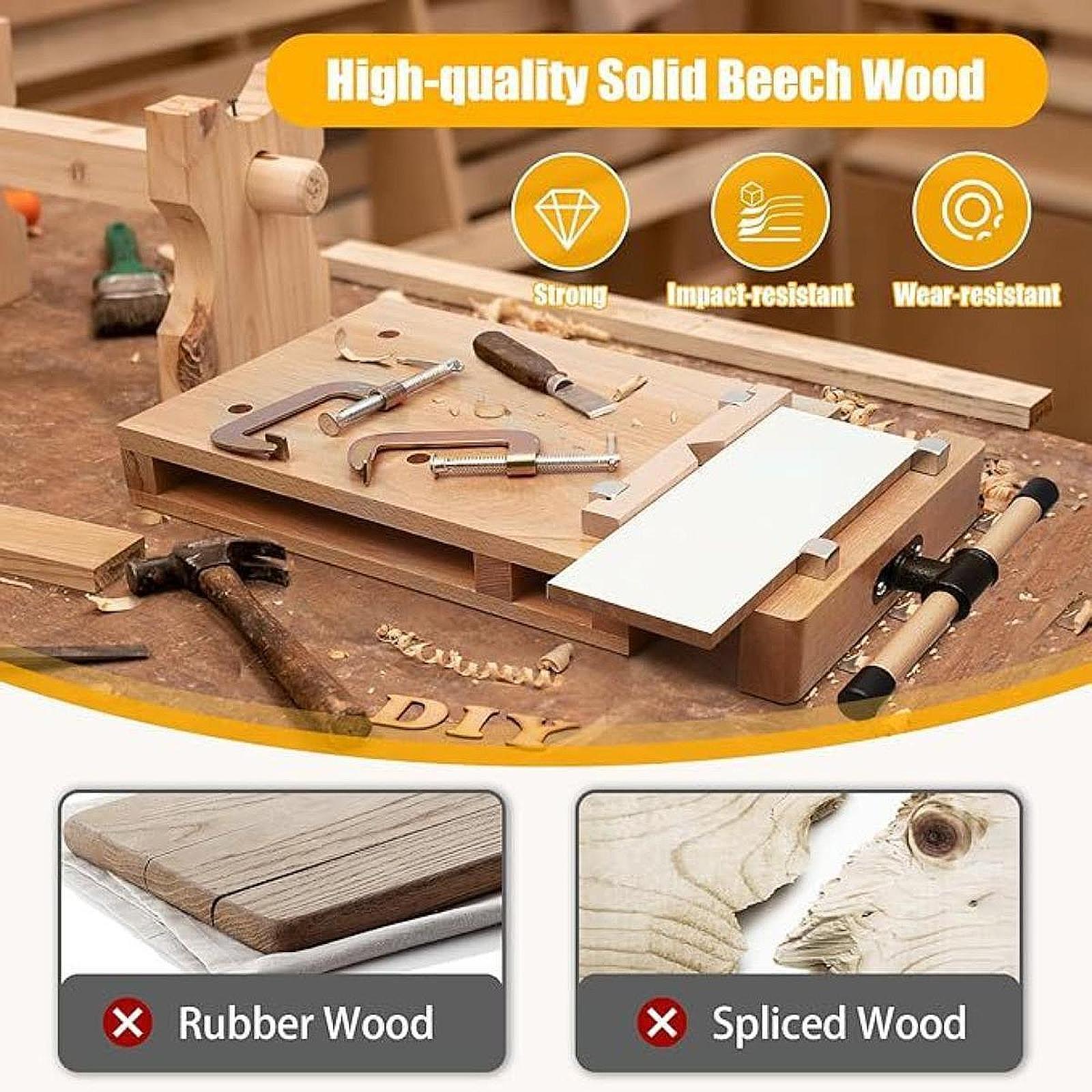 Torno de bancada para carpinta - Woodworking Vise Types avaliação e preço