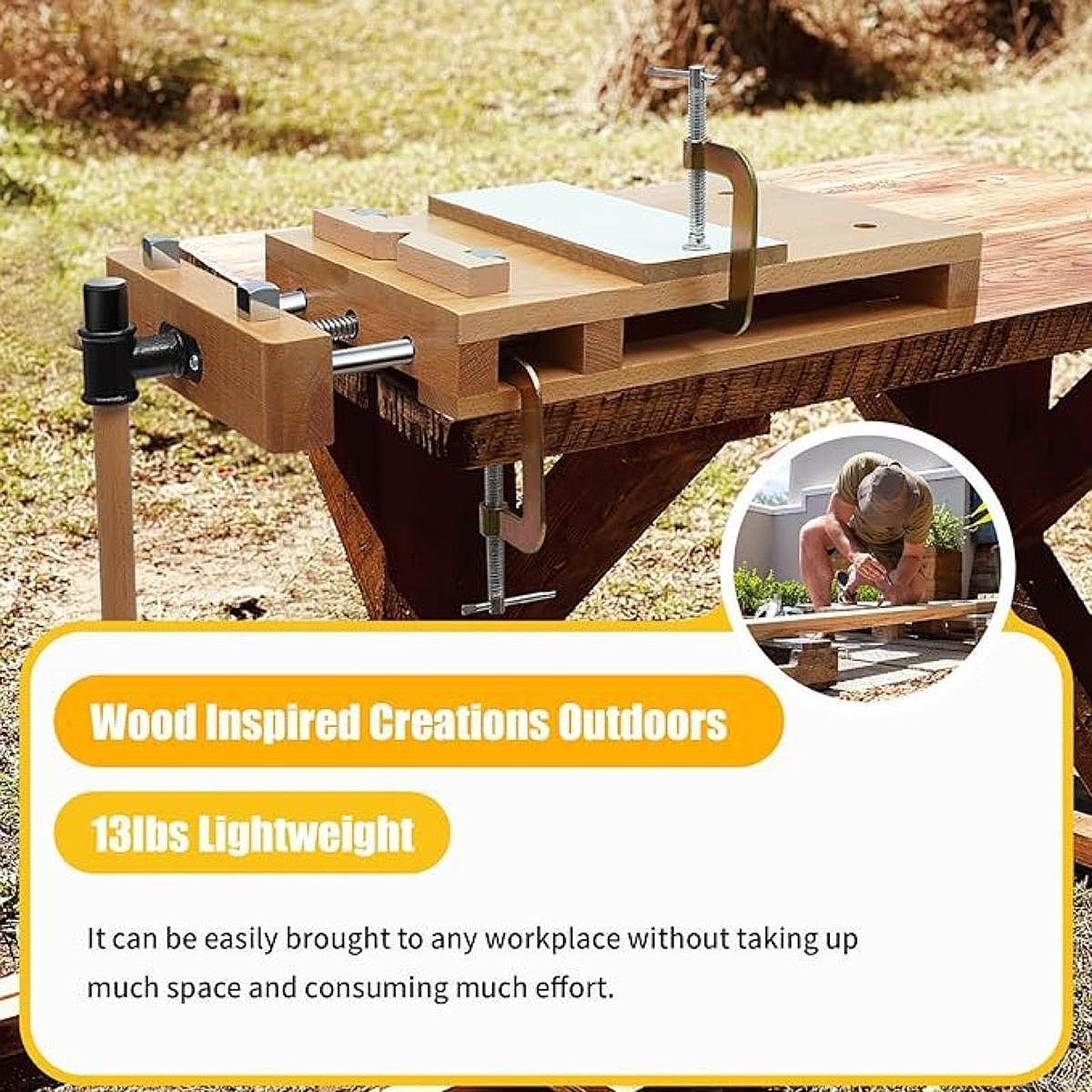Torno de bancada para carpinta - Woodworking Vise Types avaliação e preço