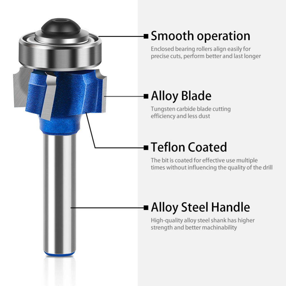 Conjunto de Brocas para Arredo - Router Bits For Woodworking avaliação e preço