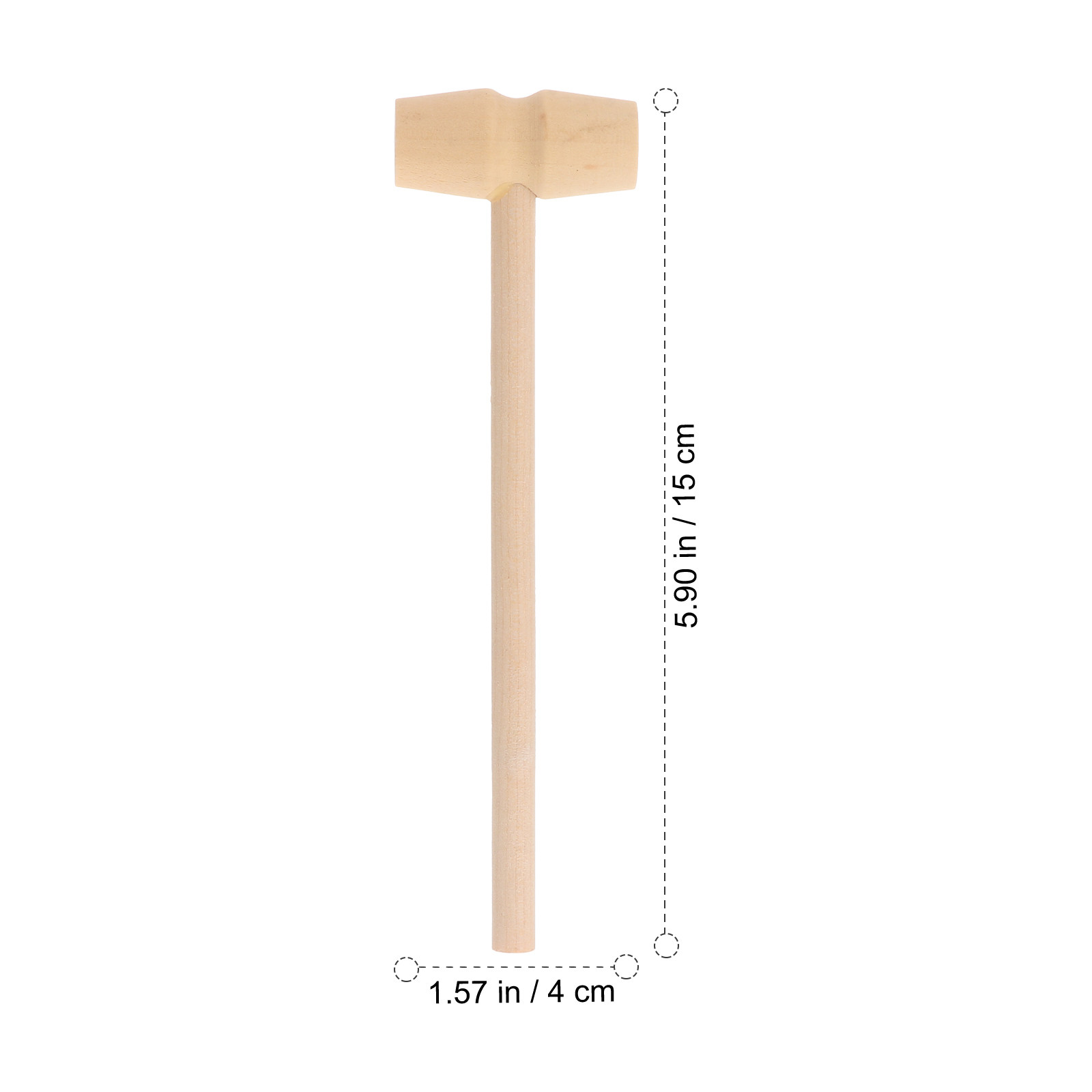 20 Peças Mini Martelo de Madei - Wooden Mallet Carving avaliação e preço