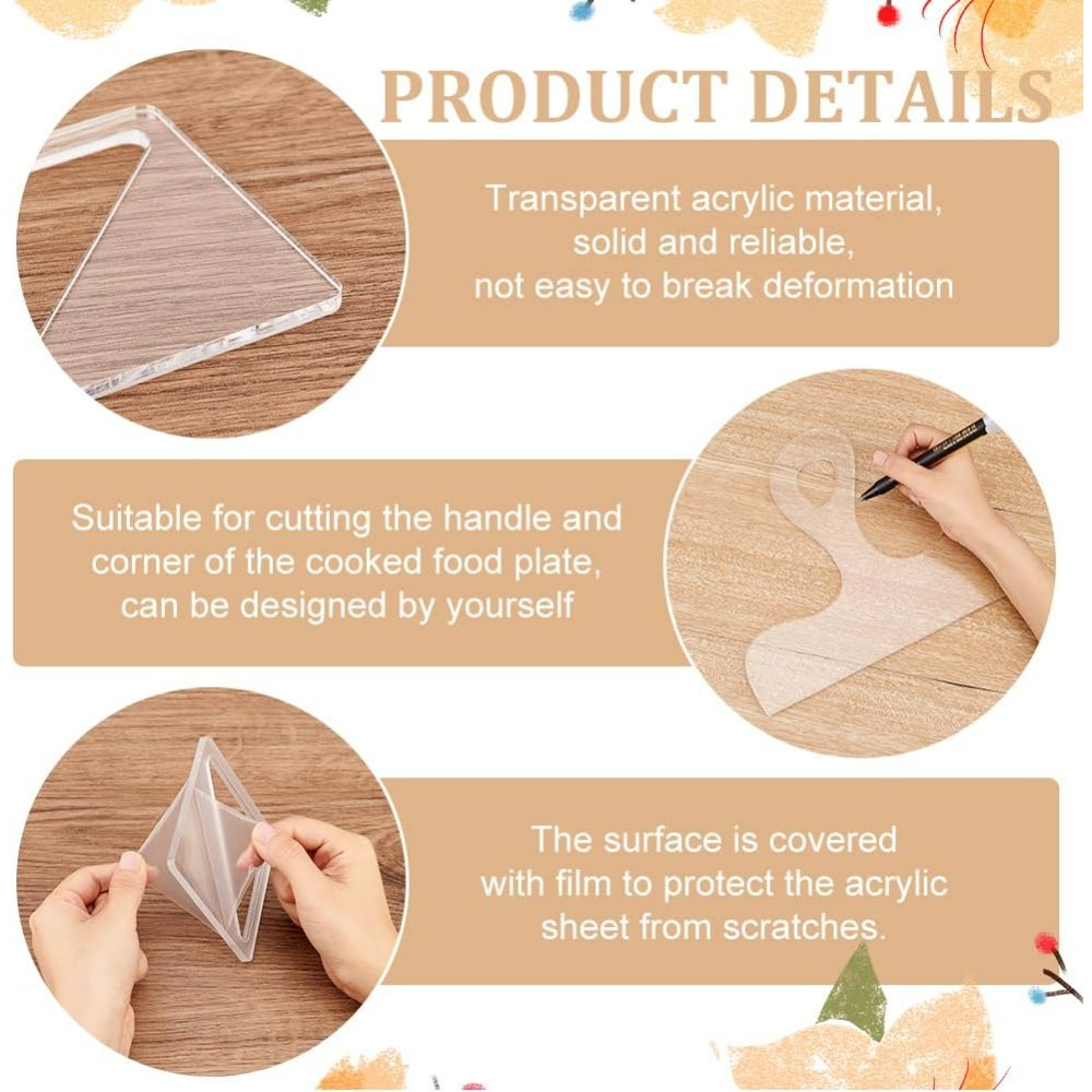 7 pçs modelo de charcutaria al - Woodworking Essentials avaliação e preço