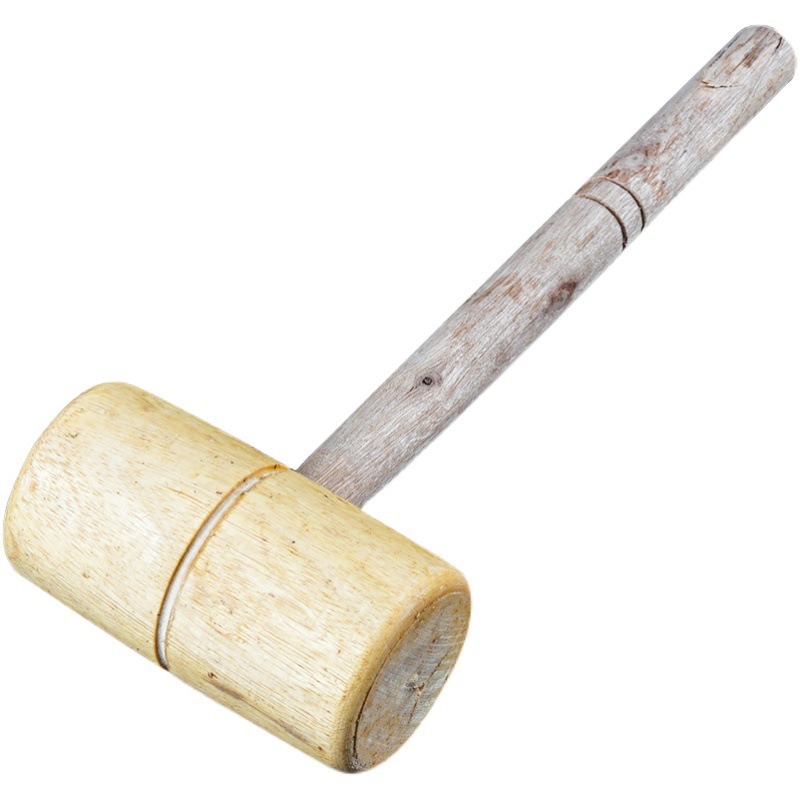 Martelo de Madeira com Cabo, M - Wooden Mallet Carving avaliação e preço