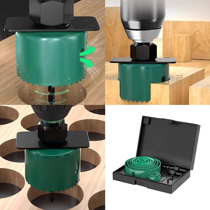 Conjunto de Serras Copo 19/8/5 - Woodworking Essentials avaliação e preço