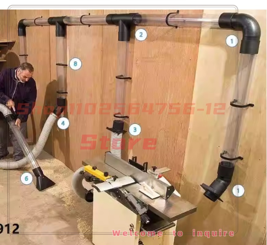 Interface rotativa de cotovelo - Vacuum Cleaner Woodworking avaliação e preço