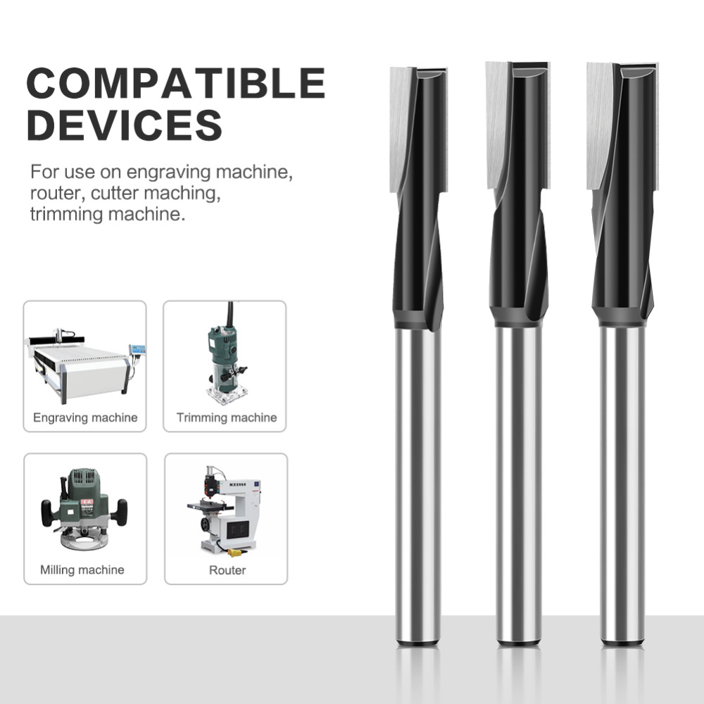 Fresa de Corte Reta com Haste  - Router Bits For Woodworking avaliação e preço