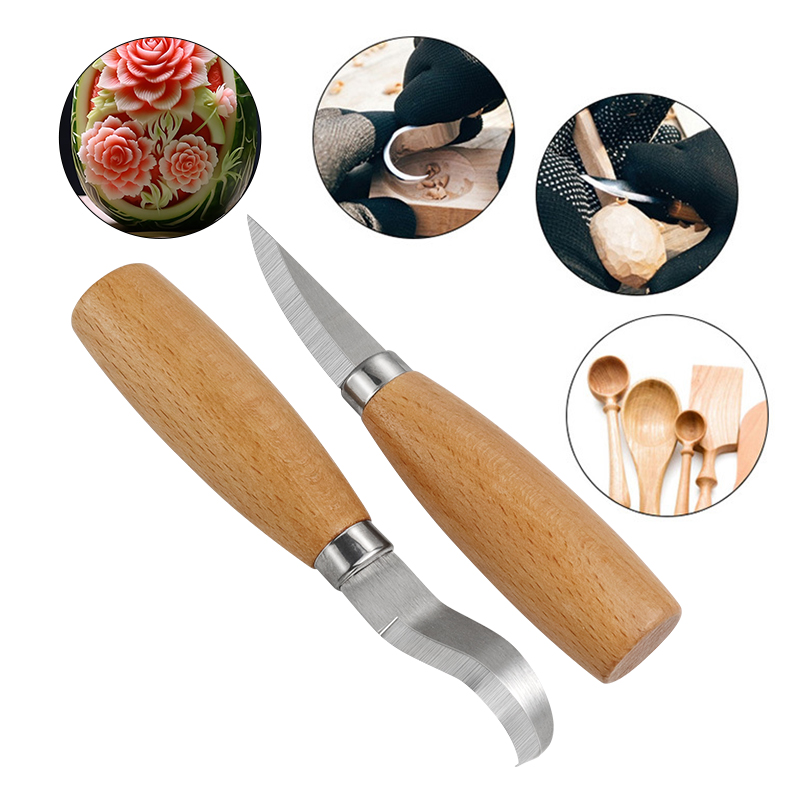Faca de escultura em ferro ino - Woodworking Essentials avaliação e preço