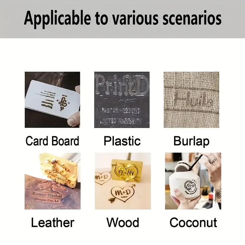 Carimbo de Ferro Personalizado - Woodworking Logo Design avaliação e preço