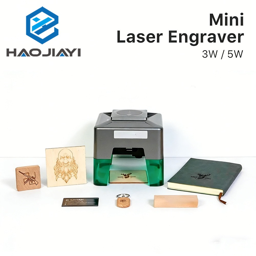 Mini Gravador a Laser CNC de 5 - Woodworking Logo avaliação e preço