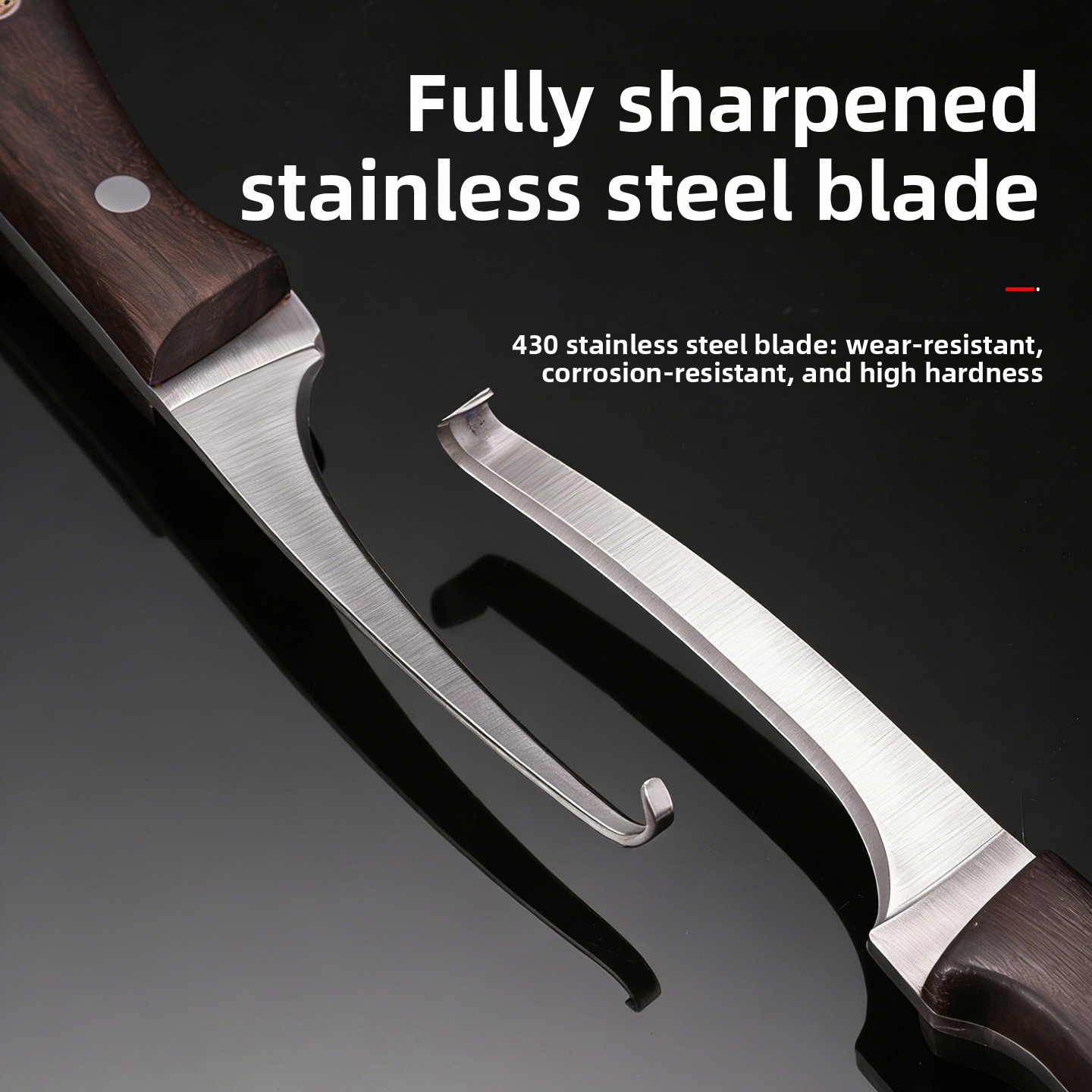 Faca de Gancho de Aço Inoxidáv - Woodworking Essentials avaliação e preço