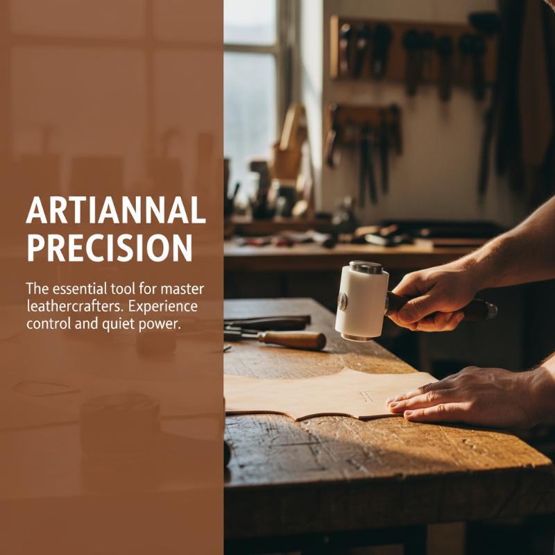 1 Unidade Martelo de Couro par - Wooden Mallet Carving avaliação e preço