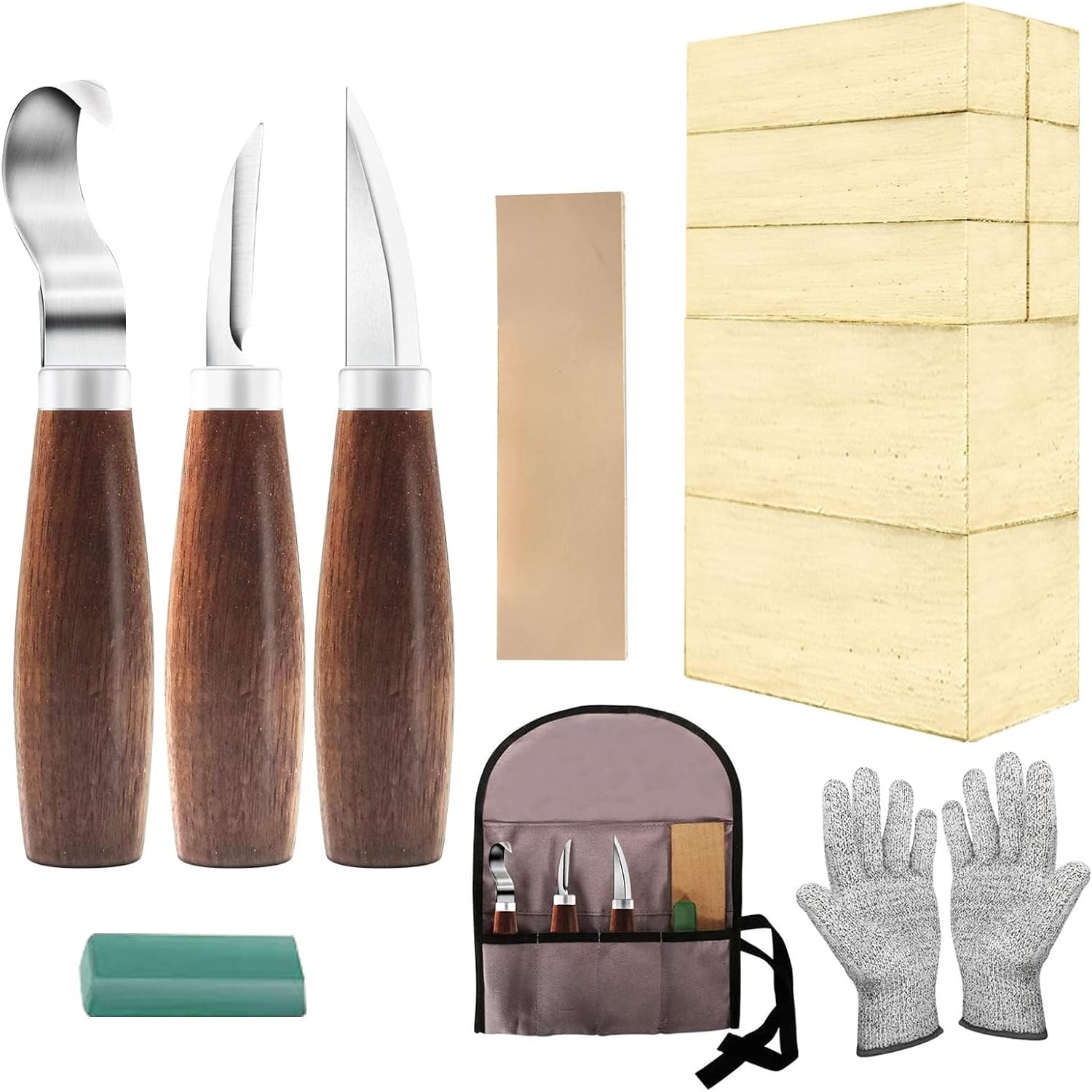 Kit para iniciantes de escultu - Woodworking Kits For Beginners avaliação e preço