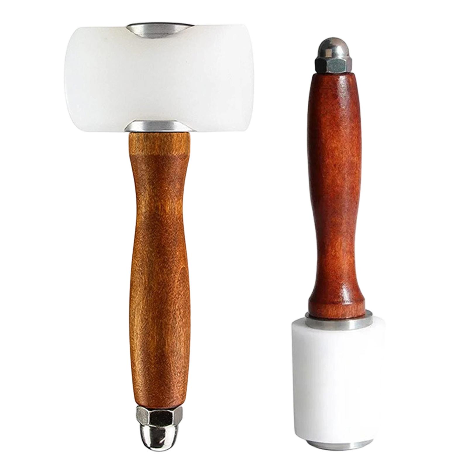 Martelo de escultura em couro  - Wooden Mallet Carving avaliação e preço