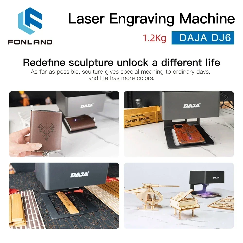 Fonland dj6 gravador a laser c - Woodworking Logo avaliação e preço