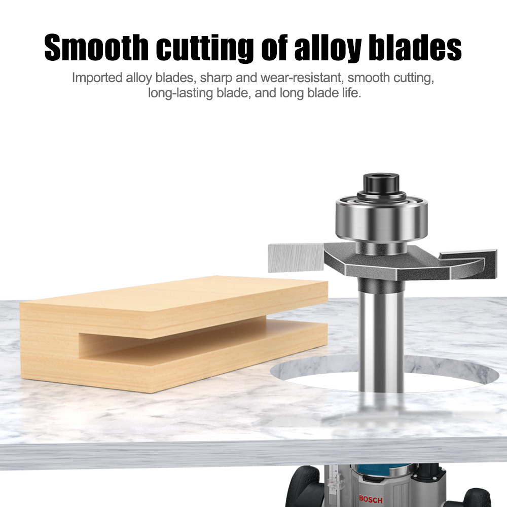 Fresa de ranhura em T fina com - Router Bits For Woodworking avaliação e preço