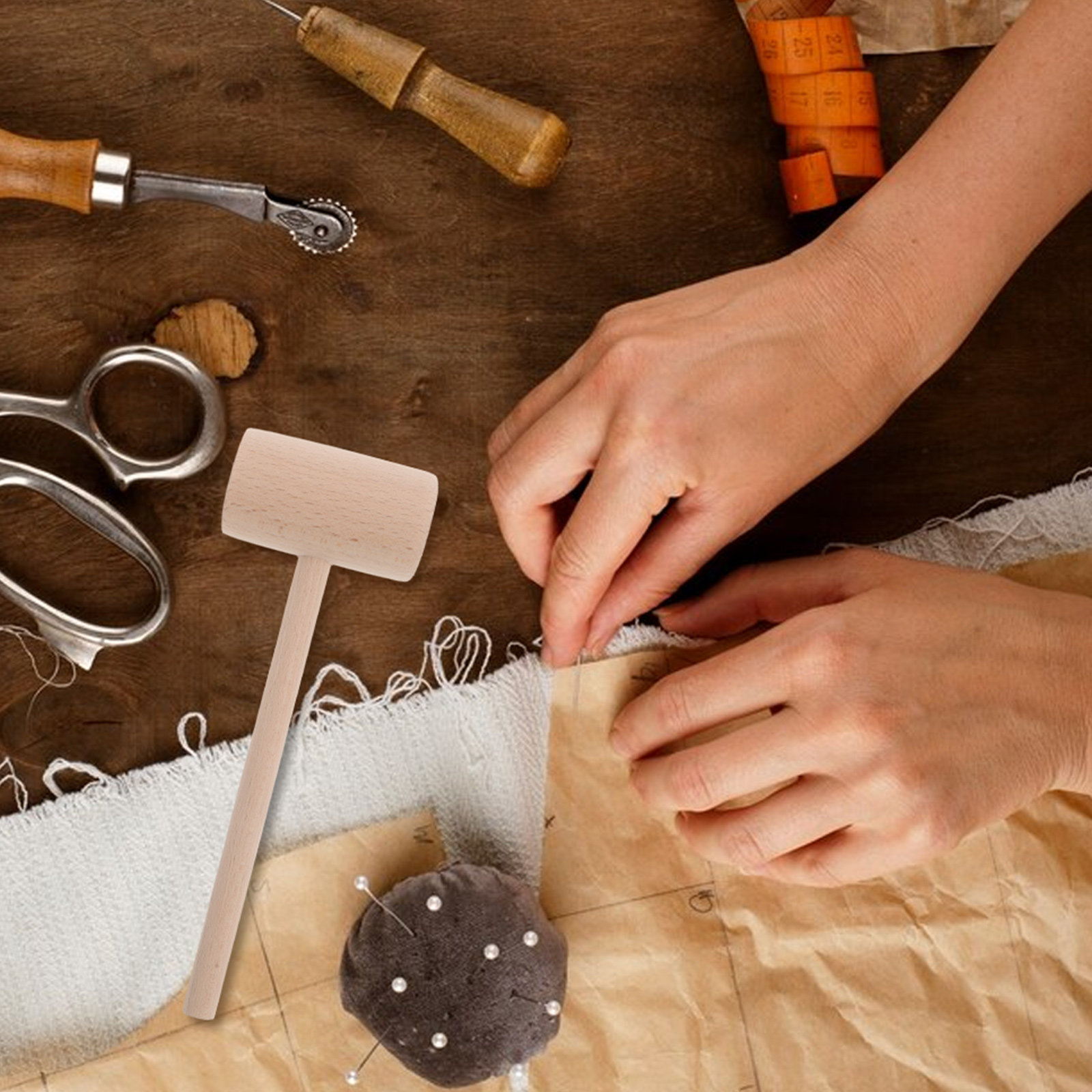 Martelo de Madeira para Artesa - Wooden Mallet Carving avaliação e preço