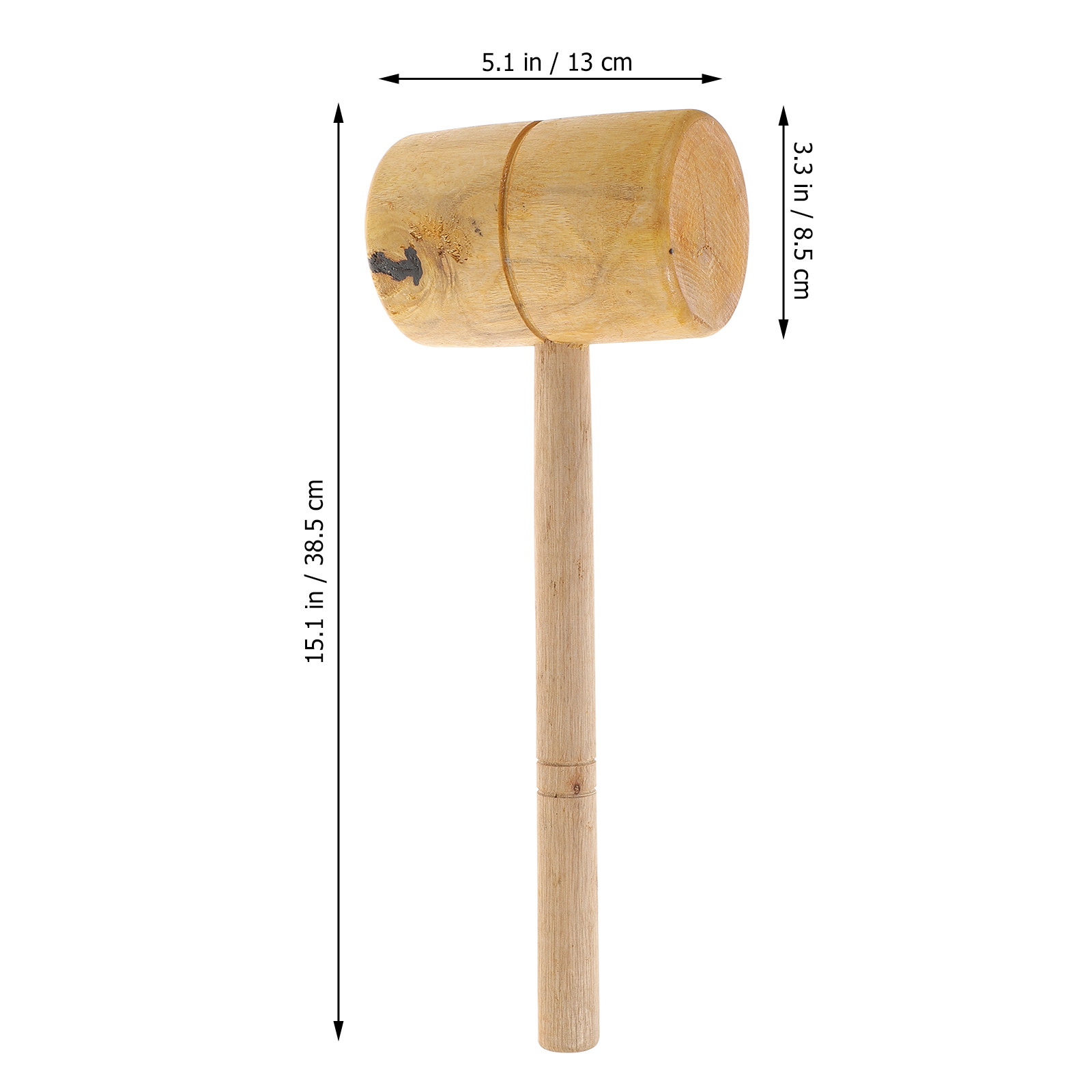 Martelo de Madeira Maciça de P - Wooden Mallet Carving avaliação e preço