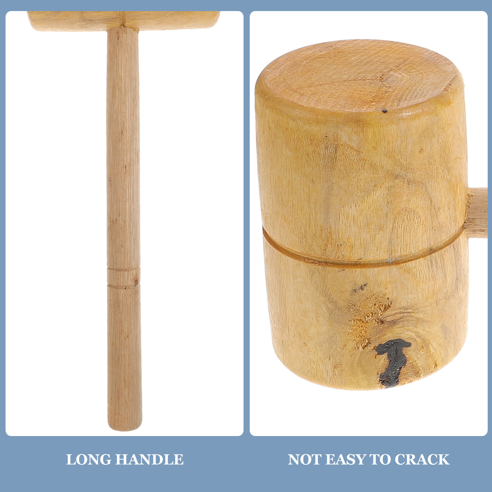 Martelo de Madeira Maciça de P - Wooden Mallet Carving avaliação e preço